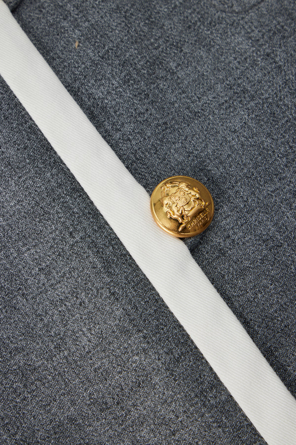 ANCHOR APPLIQUE CHASSEUR JACKETS IN WOOL BLEND