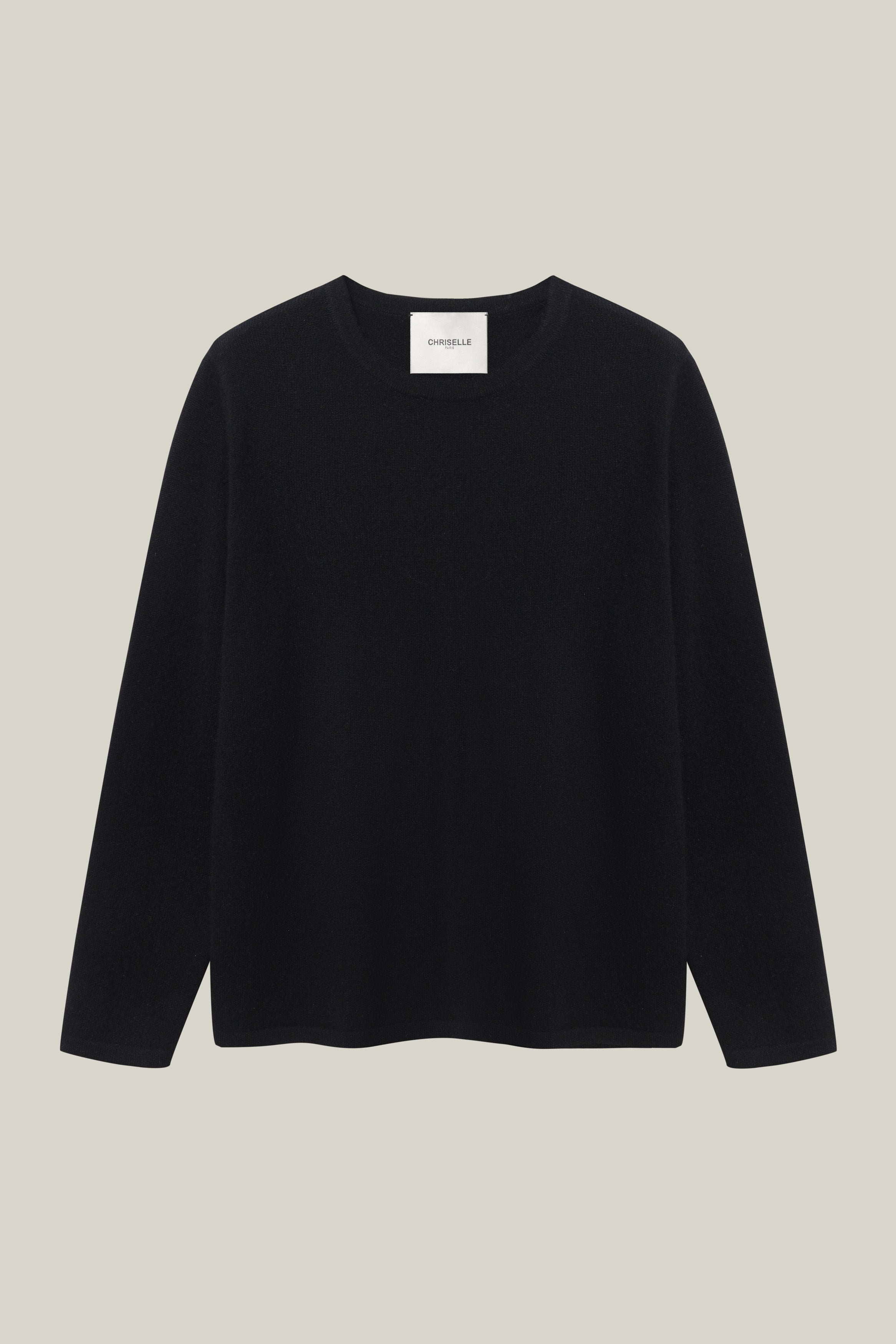 CASHMERE CLASSIC LONG SLEEVE CREW-NECK