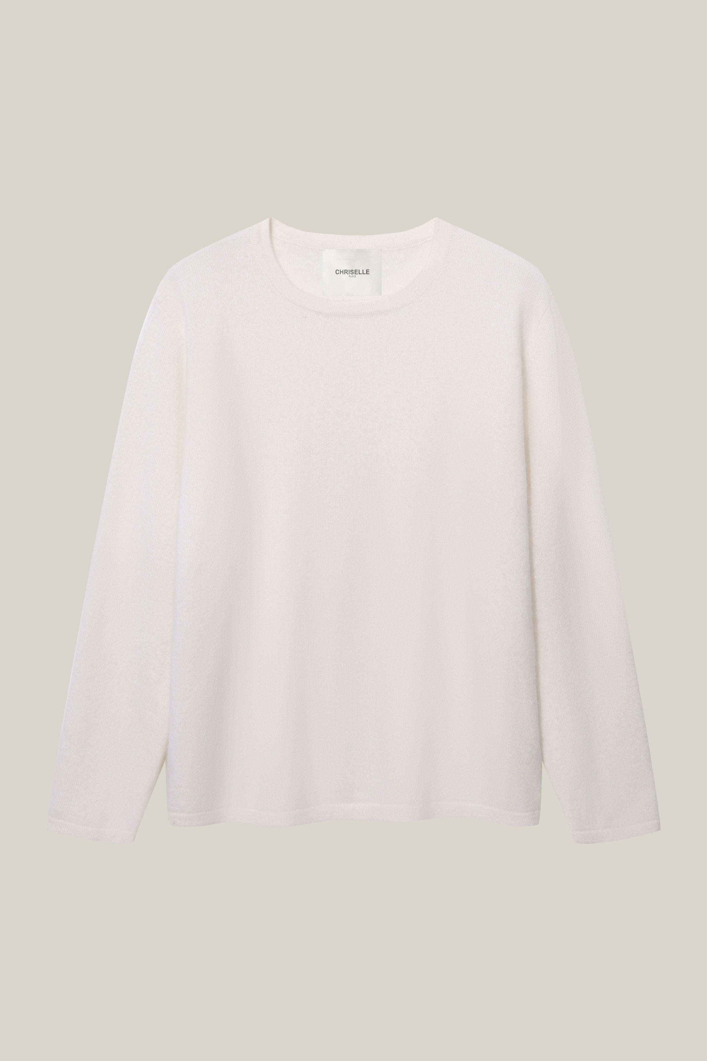 CASHMERE CLASSIC LONG SLEEVE CREW-NECK