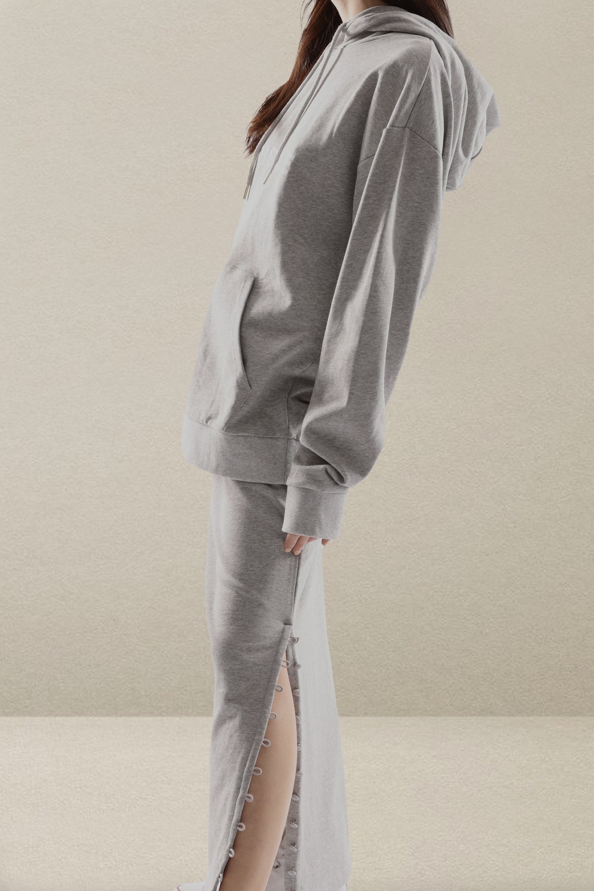 BUTTON SKIRTS IN COTTON