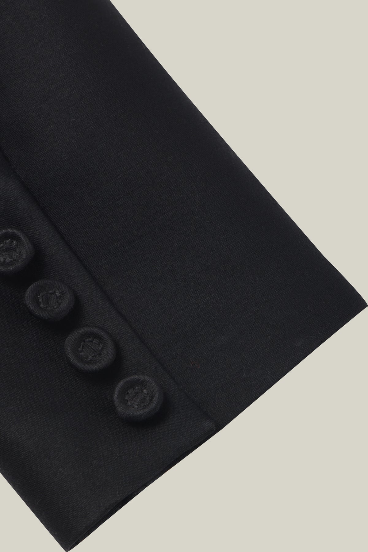 CLASSIC LAPEL BLAZER IN SILK WOOL