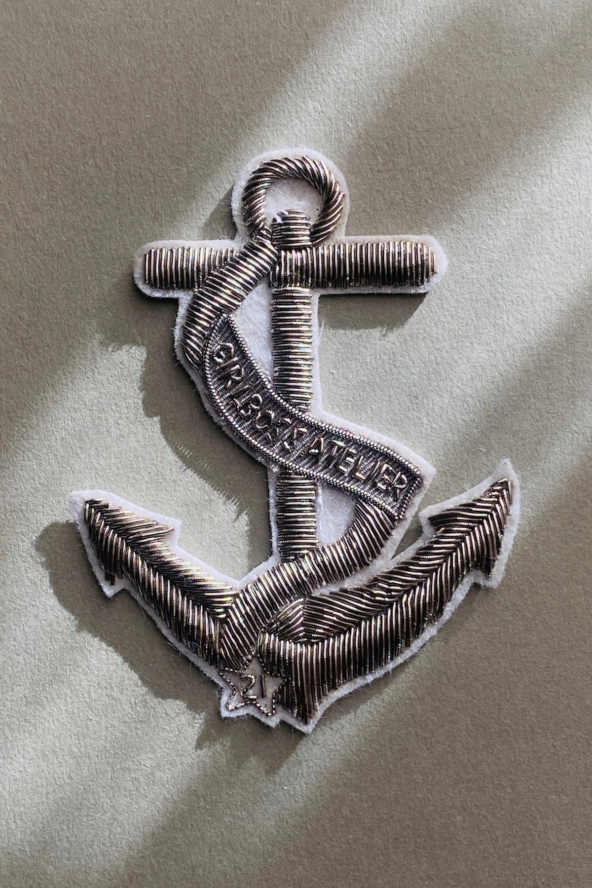 ANCHOR APPLIQUE CHASSEUR JACKETS IN WOOL BLEND